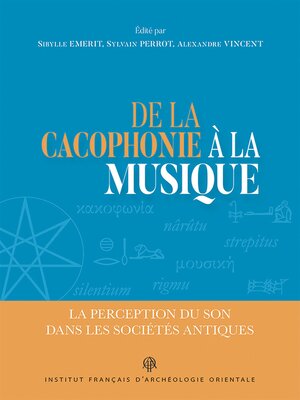 cover image of De la cacophonie a la musique